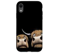 Highland Cows The Grumpy Coos Carcasa para iPhone XR