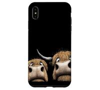 Highland Cows The Grumpy Coos Carcasa para iPhone XS MAX