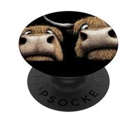 Highland Cows The Grumpy Coos PopSockets PopGrip Adhesivo