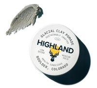 Highland Ice Clay - Ungüento para el cabello - Arcilla para peinar el cabello galardonada para hombres y mujeres, hecha con ingredientes 100% naturales y orgánicos que promueven la salud de la cabina