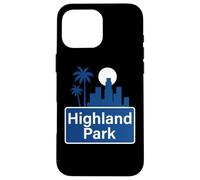 Highland Park NELA Noreste de Los Ángeles HLP York 90042 Carcasa para iPhone 16 Pro Max