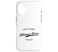 Highland Park The Park Texas para Mujeres y Hombres Carcasa para iPhone 16