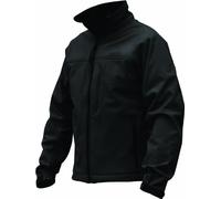 Highlander Chaqueta Odin Softshell para Hombre, Hombre, Chaqueta Softshell., JAC058-BK-S, Negro, Small