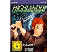 Highlander - Die Zeichentrickserie, Vol. 1 / Die ersten 12 Folgen der kultigen Abenteuerserie (Pidax Animation) [Alemania] [DVD]
