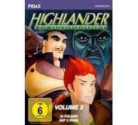 Highlander - Die Zeichentrickserie, Vol. 2 / Weitere 12 Folgen der kultigen Abenteuerserie (Pidax Animation) [DVD]