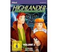 Highlander - Die Zeichentrickserie, Vol. 3 / Weitere 12 Folgen der kultigen Abenteuerserie (Pidax Animation) [Alemania] [DVD]