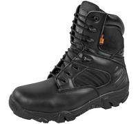 Highlander Echo Botas Cuero Militar Impermeable Hombre Calzado Cordura Negro