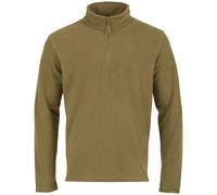 Highlander Ember Polar Cuello Alto Hombres Manga Larga Cuarto De Cremallera Tan