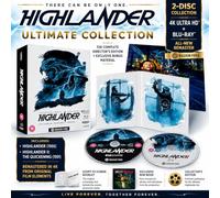 Highlander Ultimate Collector’s Edition 4K Ultra HD + Blu-ray Region Free 2-Disc Limited Edition Collector’s Booklets, Art Cards & Premium Packaging