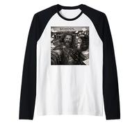 Highlander Último Día De Escuela Vacaciones De Verano Divertido Selfie Camiseta Manga Raglan