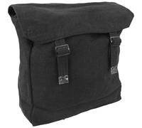 Highlander Web Gran Mochila Seguridad Lona Mochila Senderismo Algodón Pack Negra