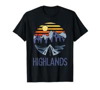 Highlands Carolina del Norte NC Oso Negro Montañas Blue Ridge Camiseta
