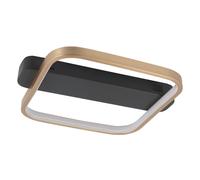 HighLight Ascona Plafón LED, negro/oro, 20 W