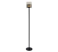HighLight Lámpara de pie LED Salerno, 2.700K, negro/smoke