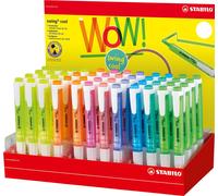 Highlighter - STABILO swing cool Display of 48 in 8 Assorted Colours