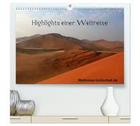 Highlights einer Weltreise (hochwertiger Premium Wandkalender 2026 DIN A2 quer), Kunstdruck in Hochglanz: Die zwölf schönsten Orte unserer Weltreise