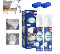 Highly Effective Oil Breakdown Foaming Spray, Heavy Oil Stain Cleaner, All Purpose Bubble Cleaner Kitchen Deep Cleaning Spray for Oven, Stove (2)