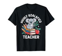 Highly Koalafied Teacher Funny Koala Pun Camiseta