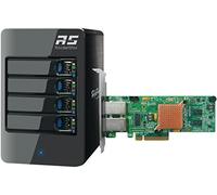Highpoint RocketStor 6414AS 6Gb/s SAS/SATA Hardware Raid Class 4-Bay Storage Tower Enclosure