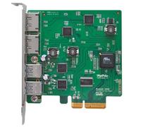 Highpoint Technologies RocketU 1144E - Tarjeta de extensión PCI-Express (2 Puertos USB 3.0, 2 Puertos eSATA, 6 GB/s)