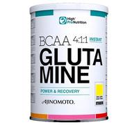 Highpro nutrition BCAA Glutamina 4:1:1|Ajinomoto|power|recovery|500 grs (Limon)
