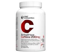 Highpro nutriton Caffeine anhidra | 200mg | 100 capsulas | cafeina en capsulas