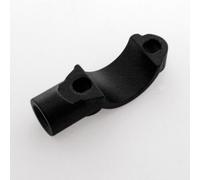 HIGHSIDER Abrazadera para cilindro de freno/embrague, negro, para manillar de 1 pulgada, negro