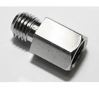 HIGHSIDER Adaptador de espejo inteligente Orificio cromado M10 A la derecha En el perno M10 A la derecha