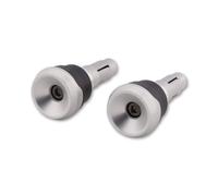 HIGHSIDER AKRON-LS Bar End Weights, plata