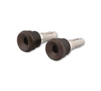 HIGHSIDER AKRON-LS Bar End Weights, plata