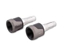 HIGHSIDER AKRON-XL Bar End Weights, plata