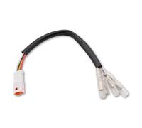 HIGHSIDER Cable adaptador de luz trasera inteligente para KTM (1 pieza), blanco