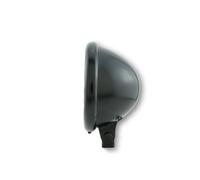 HIGHSIDER Carcasa de faro pro Bates Style Negro 5 3/4 pulgadas, montaje inferior