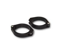 HighSIDER CNC standpipe abrazaderas, 47+49+50+52+54 mm, negro