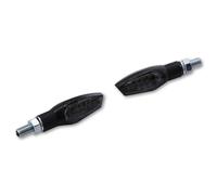 HIGHSIDER Cuerpo del indicador LED Smart Nova Negro / Lente ahumada (par), delantero y trasero, negro