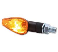 HIGHSIDER Cuerpo indicador de bombilla Smart Peak Negro / Lente naranja (par), delantero y trasero
