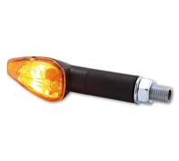 HIGHSIDER Cuerpo indicador de bombilla Smart Peak Negro / Lente naranja (par), delantero y trasero
