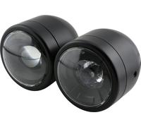 Highsider Doble faro principal led Par, negro mate