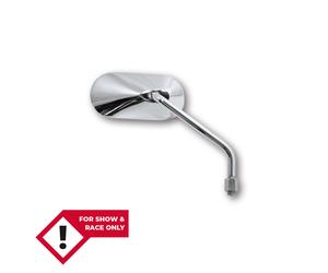 HIGHSIDER Espejo de manillar inteligente Agila Chrome Ovalado, derecho, no aprobado por E (1pc)