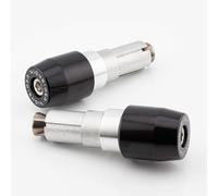 Highsider Contrapesos de manillar EVO, universales, aluminio, negro (12–21 mm)