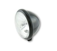 HIGHSIDER faro inteligente de 5 3/4 pulgadas estilo Bates negro aprobado E (1 pieza), negro