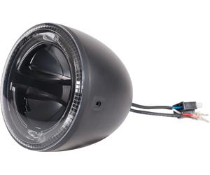 Highsider Faro led Highsider LED,5 3/4,CIRCLE, NEGRO