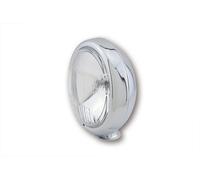HIGHSIDER Faros inteligentes de 4 1/2 pulgadas Carcasa plana cromada, aprobados por la E (1 pieza)