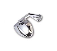 HIGHSIDER FERRARA 2 espejos finales del manillar, plata