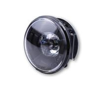 Óptica de faro delantero led highsider smart-(3-1/2)-negro-1 pieza para moto