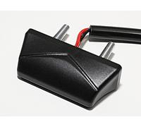 Envío gratis luz de matricula led highsider smart-negro-1 pieza para moto