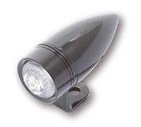 HIGHSIDER Intermitente LED MONO-BULLET SHORT, negro