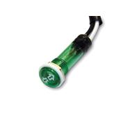 HIGHSIDER Lámpara de control inteligente para indicador verde, verde