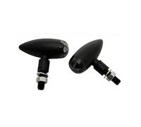 Indicadores LED HIGHSIDER HIGHSIDER MICRO-BULLET, b/w, negro