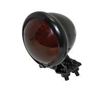 HIGHSIDER luz trasera LED inteligente BATES STYLE, carcasa negra, cristal rojo